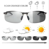 Brainart™ Men's Photochromic Sunglasses with Polarized Lens