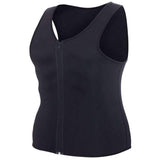 Men's Zipper Neoprene Sauna Vest