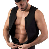 Men's Zipper Neoprene Sauna Vest