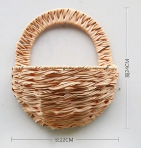 Allen - Rattan Wicker Wall Mounted Planter