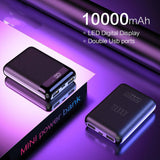 Mini Portable Dual Ports Power Bank-TrendyVibes.CO