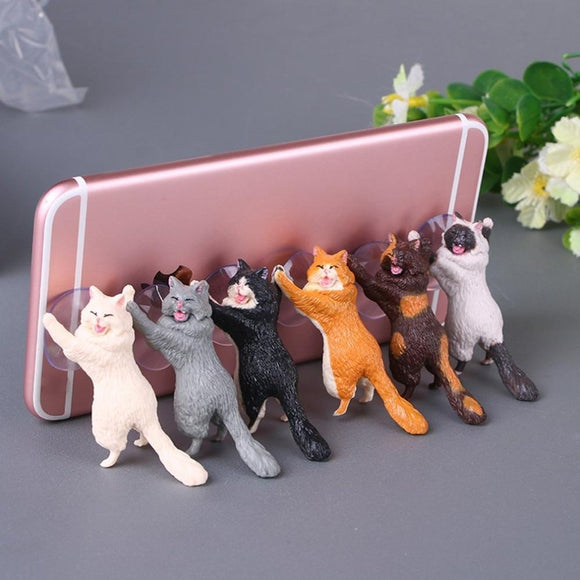 Funny Kitty Cat Phone Stand-TrendyVibes.CO