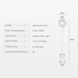 USB LED Touch Eye Protection Dimming Desk Lamp-TrendyVibes.CO