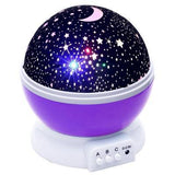 Starry Night Sky Bedroom Night Light Projector-TrendyVibes.CO