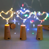 Inspire Uplift Lights Cork Wine Bottle String Light