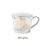 Inspire Uplift Mr & Mrs Coffee Mugs Mrs Gray Mr & Mrs Coffee Mugs