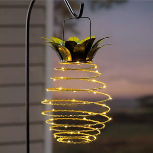 Inspire Uplift Solar Pineapple Lantern Solar Pineapple Lantern