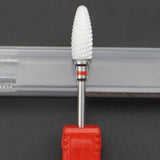 Ceramic Nail Drill Bit Electric Nail Milling Cutter for Manicure, Pedicure & Art Accessoires