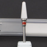 Ceramic Nail Drill Bit Electric Nail Milling Cutter for Manicure, Pedicure & Art Accessoires