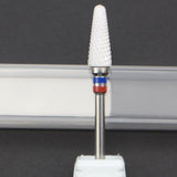 Ceramic Nail Drill Bit Electric Nail Milling Cutter for Manicure, Pedicure & Art Accessoires