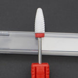 Ceramic Nail Drill Bit Electric Nail Milling Cutter for Manicure, Pedicure & Art Accessoires