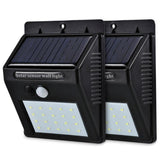 Solar Power PIR Motion Sensor Wall Light-TrendyVibes.CO