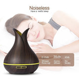 Ultrasonic 400ML Air Humidifier-TrendyVibes.CO